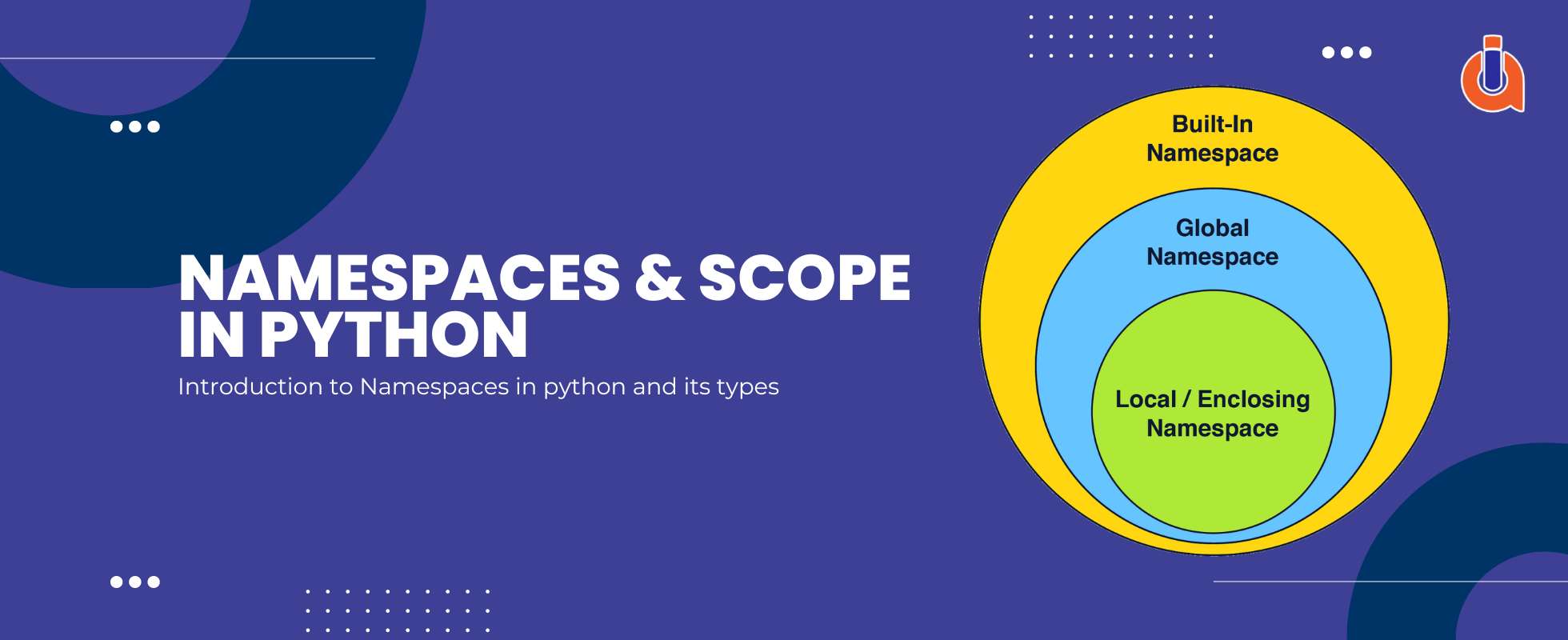 namespaces and scope in python