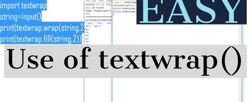 Text Wrapping in Python | Insideaiml